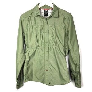 The North Face Lightweight Utility Olive Green Shirt - Size XL